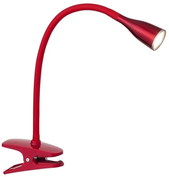 Rabalux 4198 - JEFF csíptetős asztali LED-lámpa LED/4,5W/230V piros