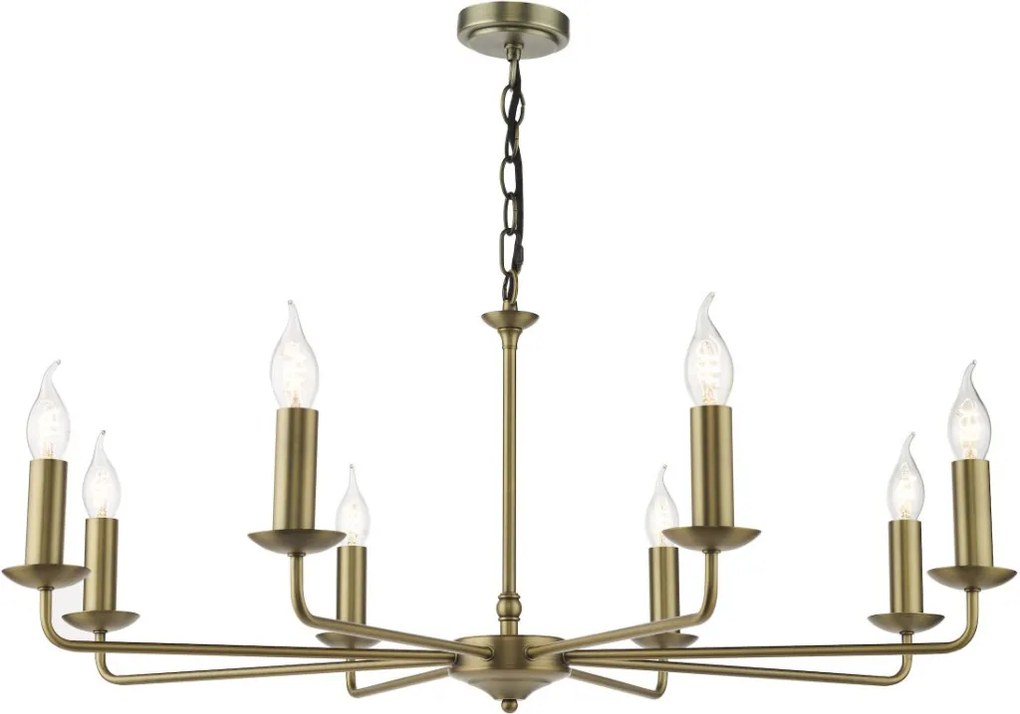 Dar Lighting Favian FAV0863 Csillár 8x40w/E14