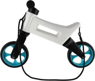 Funny Wheels - 2 az 1-ben RIDER SUPER SPORT futóbicikli fehér/fekete/kék