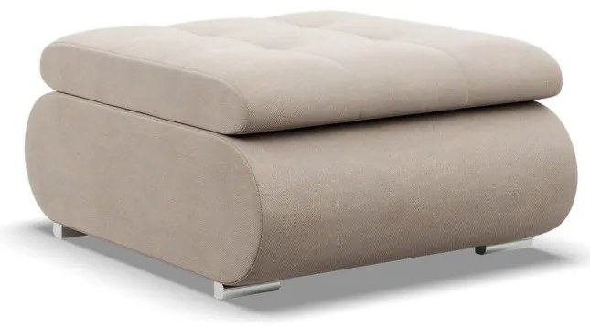 Tokio puff, bársony, bézs