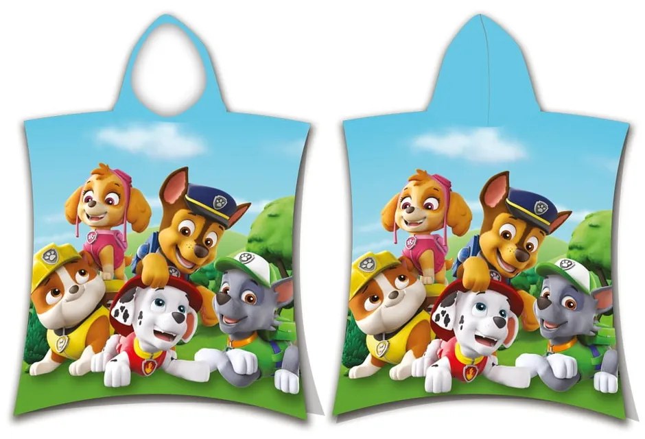 Frottír gyerek fürdőköpeny Paw Patrol – Jerry Fabrics