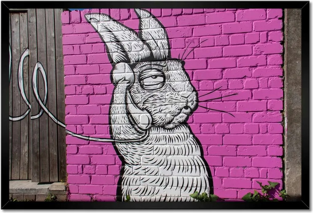 Poszterek keretben 60x40 Graffiti Utcaművészet