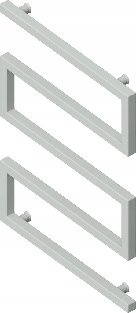 Dekorációs Radiátor Fydek H755 L550 Fehér