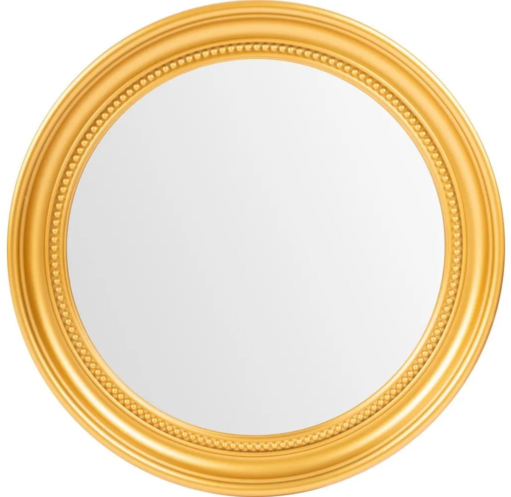 Globo B992510 - Fali tükör, átmérő 39 cm, aranyszínű