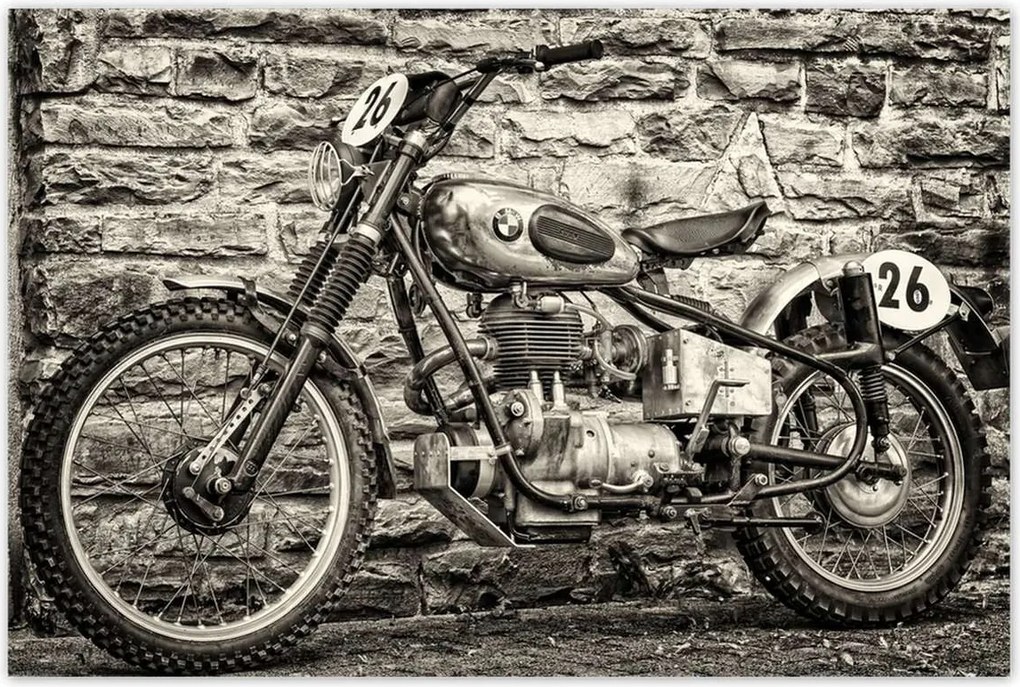 Poszterek 120x80 Motocross Bmw