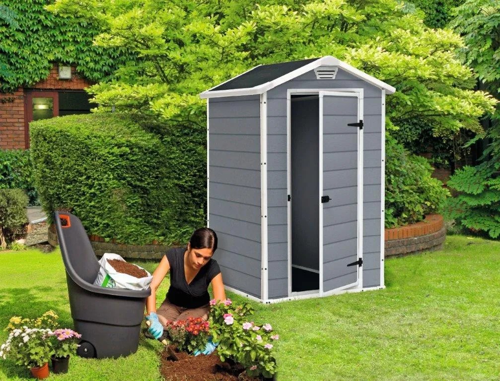 Keter MANOR 4 x 3 kerti tároló, szürke