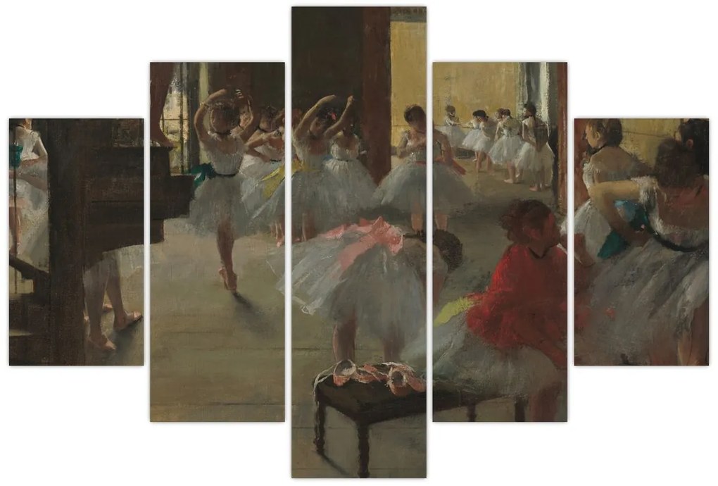 Kép - Edgar Degas, The Dance Class, reprodukciók (150x105 cm)