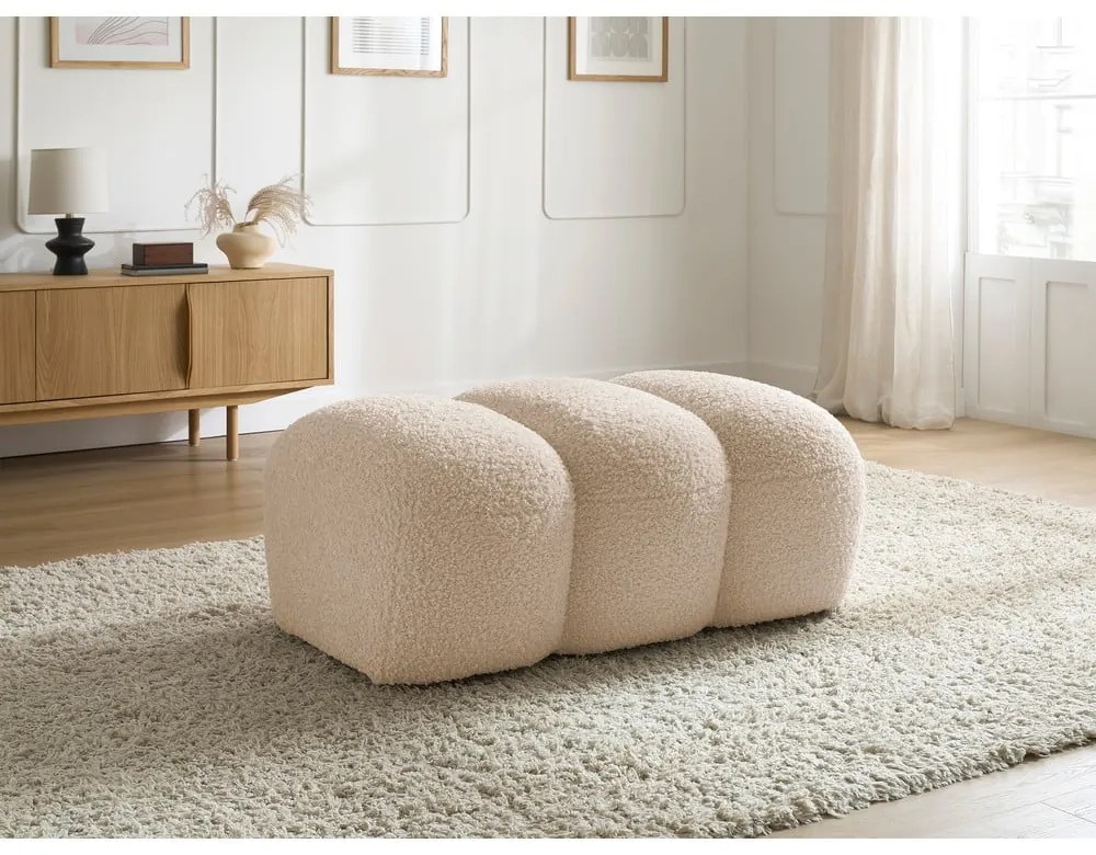 Bézs buklé lábtartó Hippolyte – Bobochic Paris