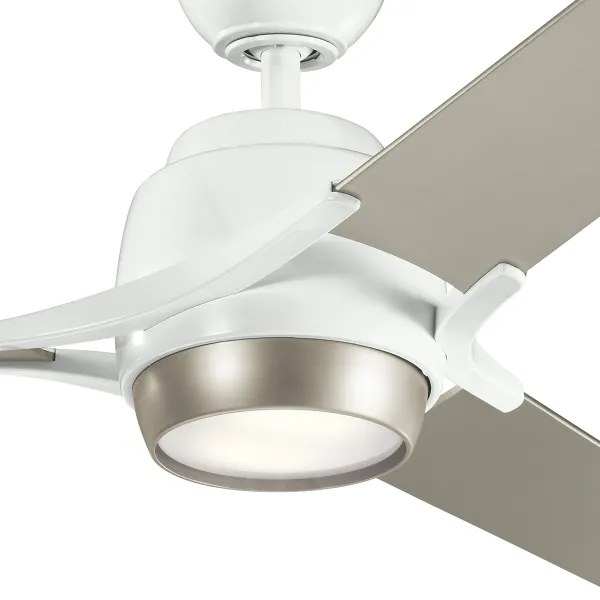Kichler KLF-ZEUS-60-WHT-LED Dimmelhető mennyezeti ventilátor ZEUS LED/10W/230V + távirányító