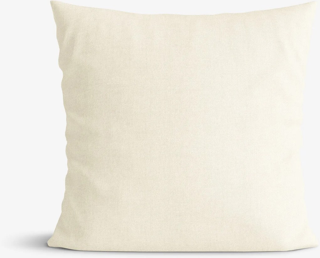 Goldea dekoratív párnahuzat malaga - krémszínű 40 x 40 cm