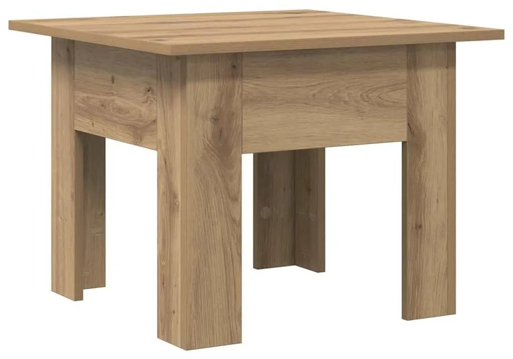 vidaXL Dohányzóasztal Artisan tölgy 55 x 55 x 42 cm Faanyag