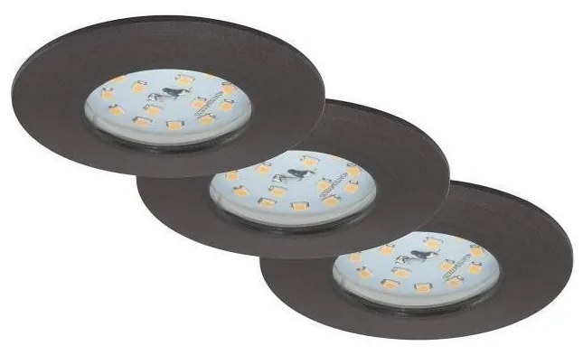 Briloner 7295-031-KÉSZLET 3x LED dimmelhető fürdőszobai lámpa LED/6,5W/230V IP44