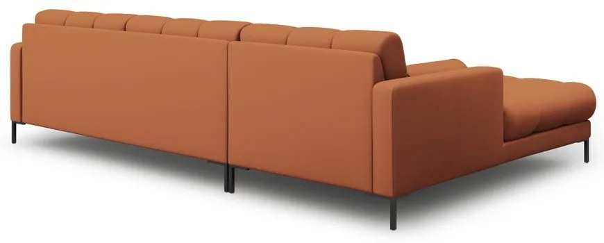 Téglavörös sarokkanapé (bal oldali) Bali – Cosmopolitan Design