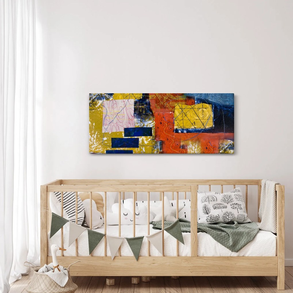 Kép - Absztrakció (120x50 cm)