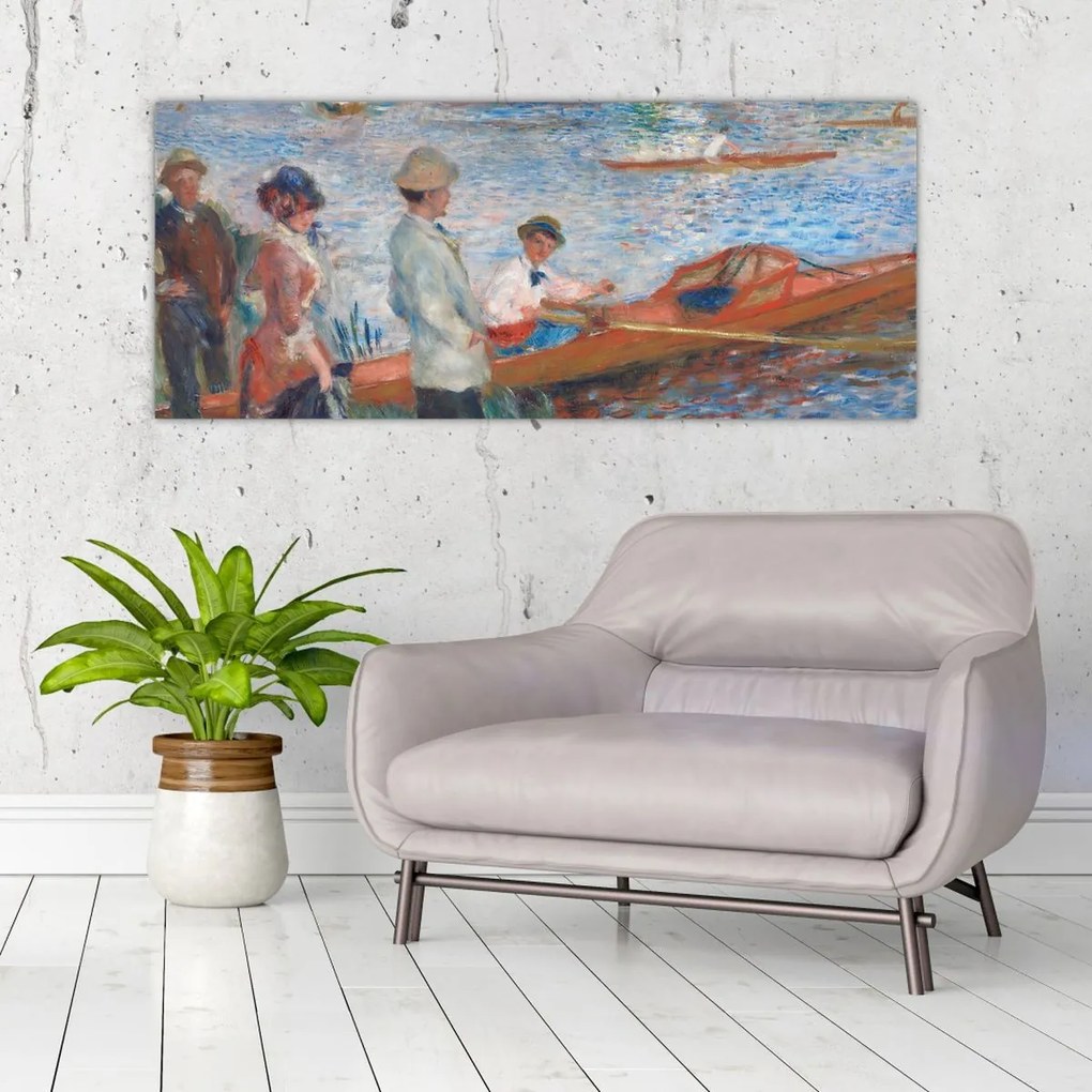 Kép - Auguste Renoir, Oarsmen at Chatou, reprodukciók (120x50 cm)