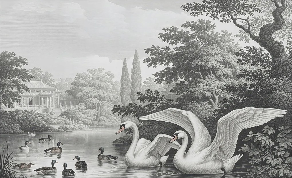 Dekoratív Fotótapéta Furnér Flizelin A természet eleganciája 416x254 Ragasztó