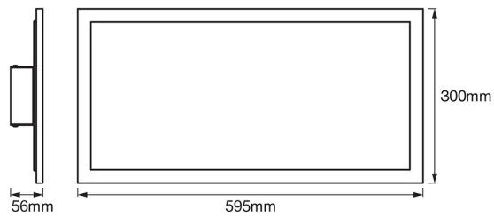Ledvance - LED fényerő-szabályozó mennyezeti lámpa SMART + PLANON LED / 22W / 230V Wi-Fi