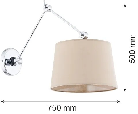 Argon 3546 - Fali lámpa ZAKYNTOS 1xE27/60W