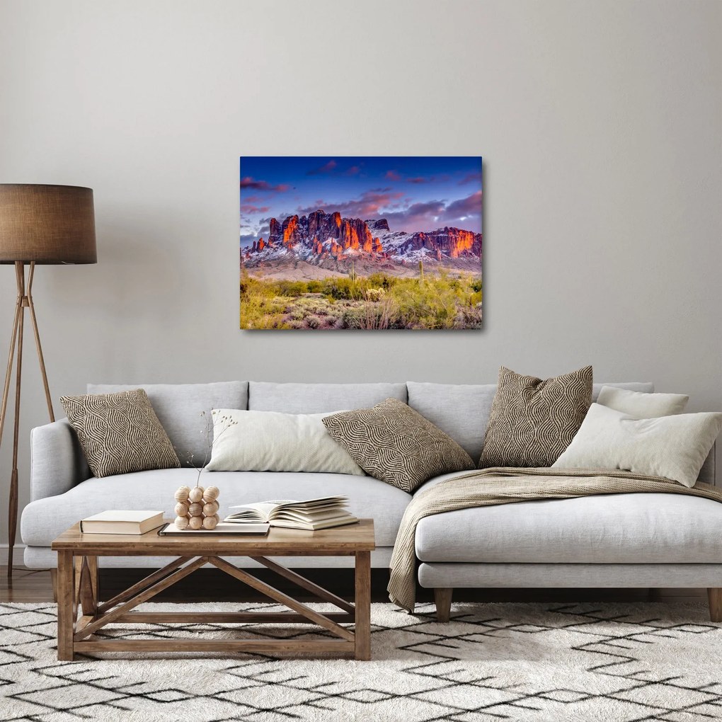 Kép - Hegyek Arizonában (70x50 cm)