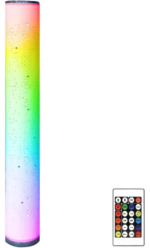 Polux STELLA LED RGBW állítható állólámpa 12W/230V + távirányító SA1883
