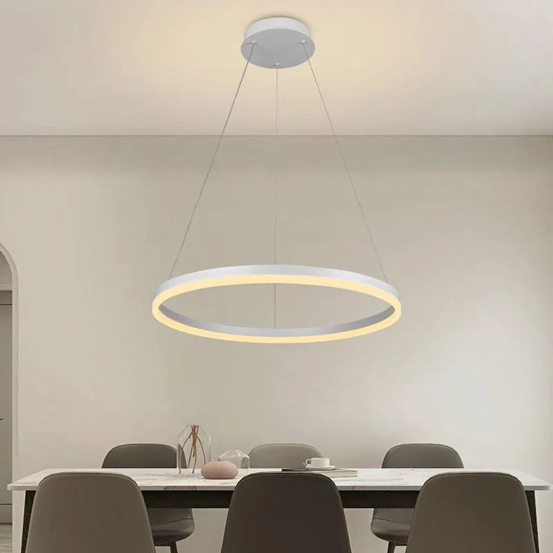 NEDES J4308-W Modern Led Függesztett Lámpa IP20