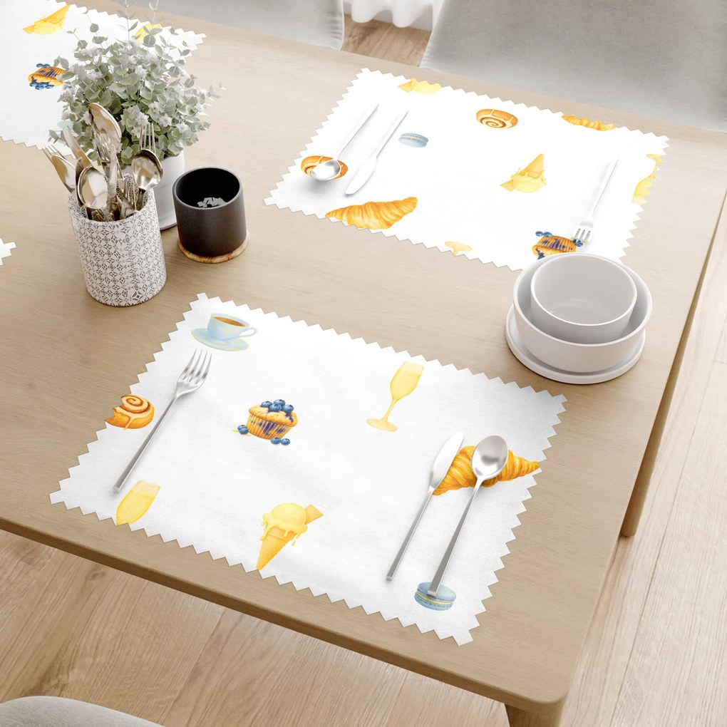 Goldea teflonbevonatú reggeliző alátét - párizs ízvilága - 2db 30 x 40 cm