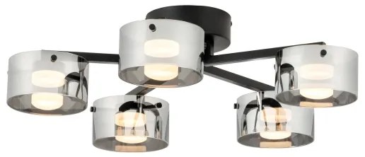 Eglo 39874 - LED Dimmelhető felületre szerelhető csillár COPILLOS 5xLED/5,4W/230V