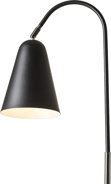 RENDL GARBO asztali lámpa fekete króm 230V LED E27 15W