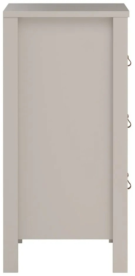 Szürkésbézs komód 82x80x38 cm Madrid – Tvilum