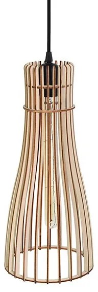 Csillár zsinóron BOTTLE 1xE27/24W/230V