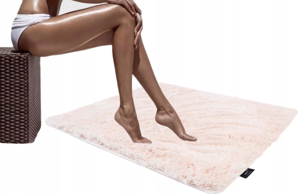 Fürdőszobaszőnyeg Plüss Csúszásgátló 60x180 cm