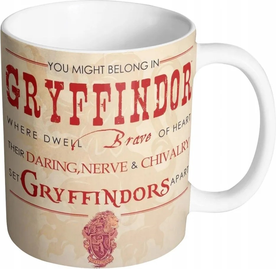 Bögre Harry Potter Teszlek Süveg Griffendél