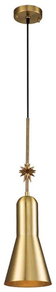 Elstead ETOILE-P-M-AB - Csillár zsinóron ETOILE 1xE27/60W/230V