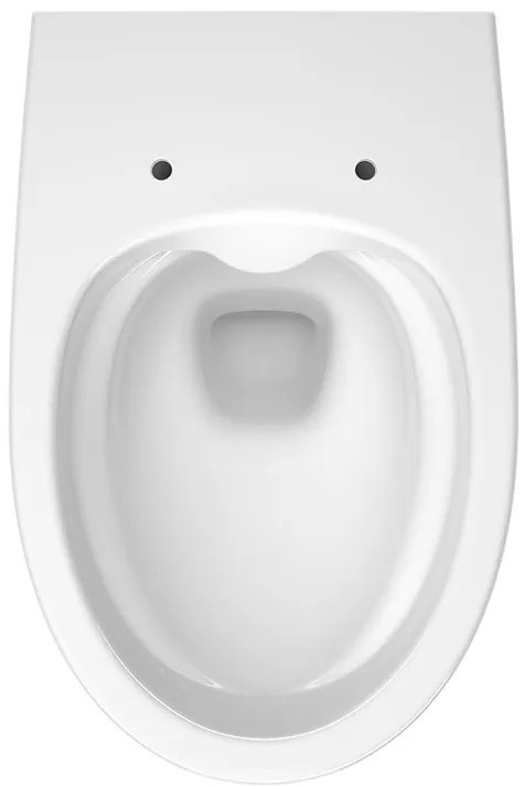 Cersanit Moduo, System50 MECH süllyesztett keret + Moduo Plus CleanOn fali WC csésze + MOVI II króm gomb, S701-769