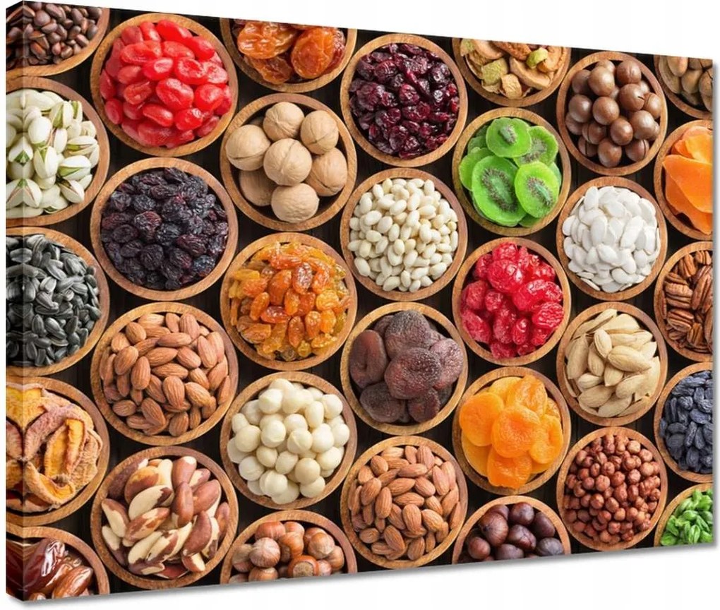 Vászonkép 40x30 Bakália és dió