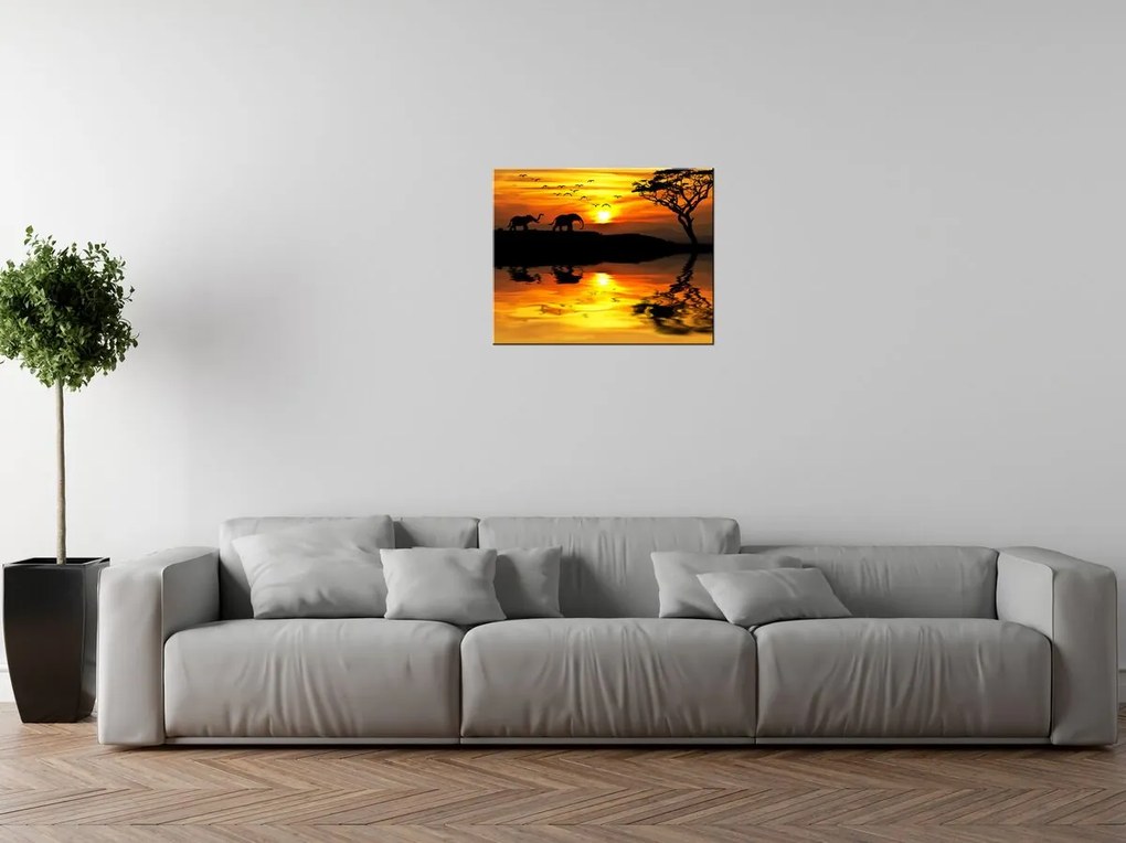 Gario Vászonkép Afrika Méret: 100 x 40 cm