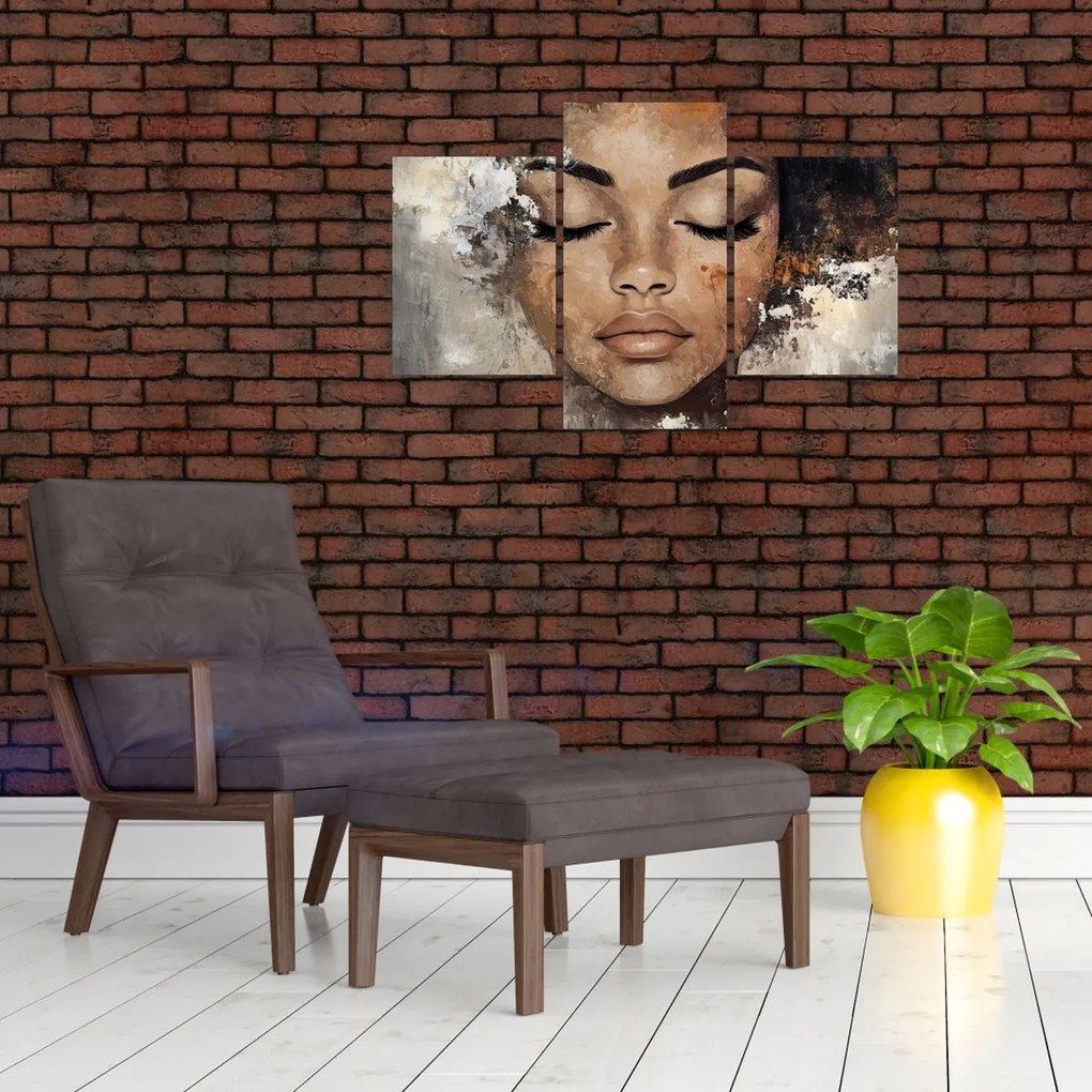 Kép - Női portré (90x60 cm)