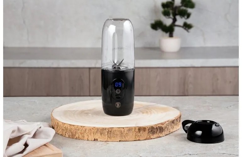 BerlingerHaus Hordozható turmix gép USB csatlakozóval Black Rose Collection BH/9507