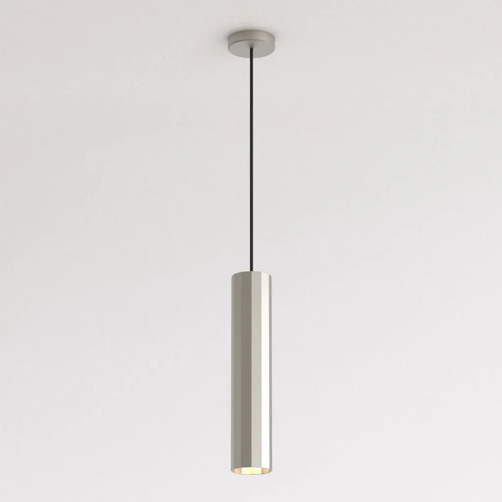 ASTRO LIGHTING 1442011 HASHIRA Hengeres Függesztett Lámpa Nikkel GU10 IP20