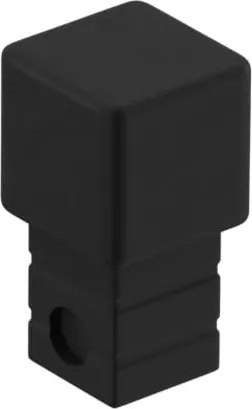Befejező Kocka Profil Fekete Matt 12,5 Mt