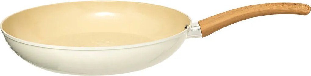 Alumínium Serpenyő Bézs Kerek Tapadásmentes Ø 28,5 cm Sütéshez