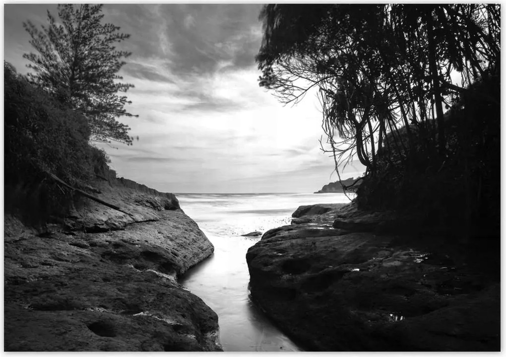 Poszterek 100x70 Magas sziklapart