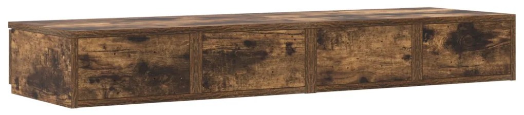 Ágyfiókok fiókkal Füstölt tölgy 120 x 36.5 x 16.5 cm Faanyag