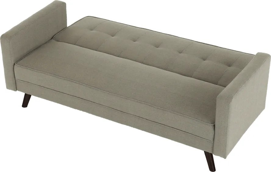 Kinyitható kanapé, szürke-barna TAUPE szövet, OTISA