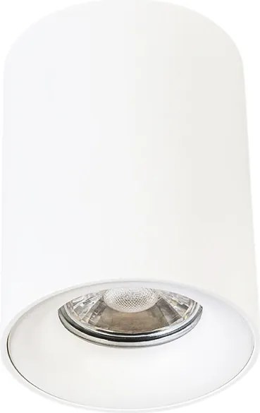 4 darabos modern, felületre szerelhető spotlámpa szett fehér GU10 50mm - Ronda