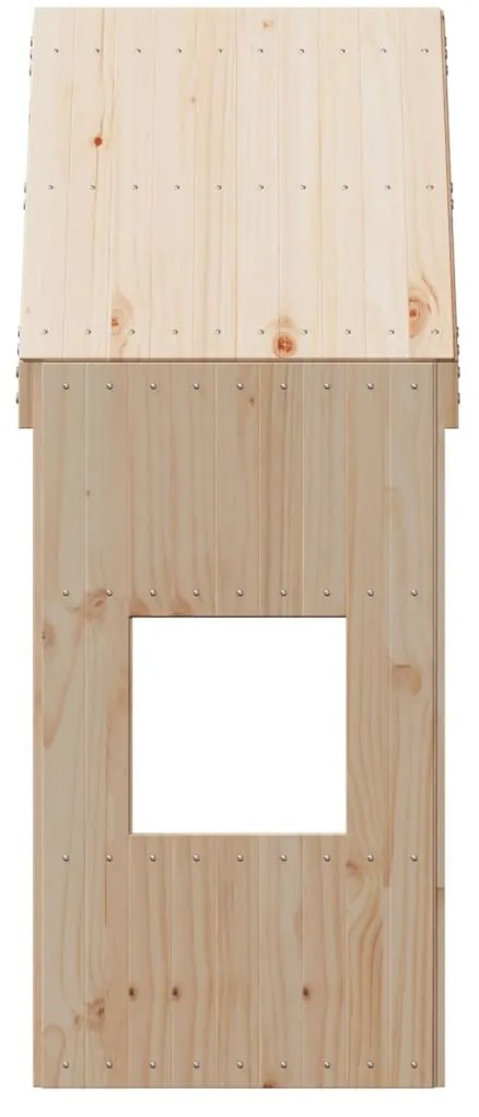 tömör fenyőfa gyerekágytető 55 x 99 x 139,5 cm