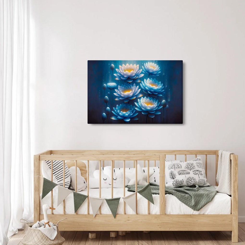 Kép - Tavirózsák a víz alatt (90x60 cm)