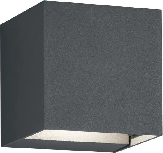 TRIO 226860242 ADAJA Modern Kültéri Fali Lámpa Antracit LED IP44