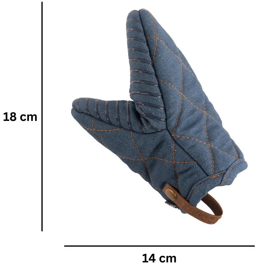 Edényfogó szett 2 db-os Indigo – Tiseco Home Studio