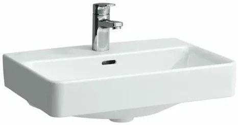 Laufen Pro S mosdó 55x38 cm fehér színben fényes felülettel középső nyílással 1895.8.000.104.1
